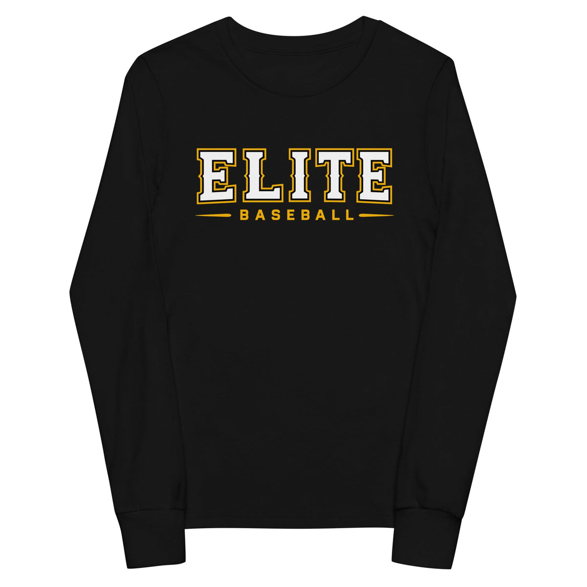 Performance | Youth Long Sleeve T-Shirt | Elite Baseball | Vanguard Logo