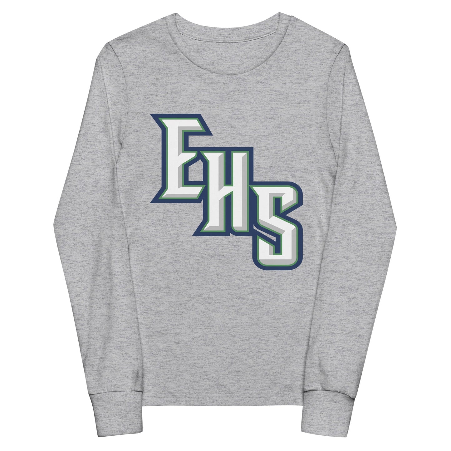 Performance | Youth Long Sleeve T-Shirt | Emerald High School Baseball | EHS Logo