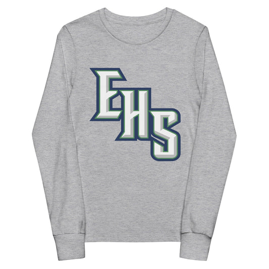 Performance | Youth Long Sleeve T-Shirt | Emerald High School Baseball | EHS Logo