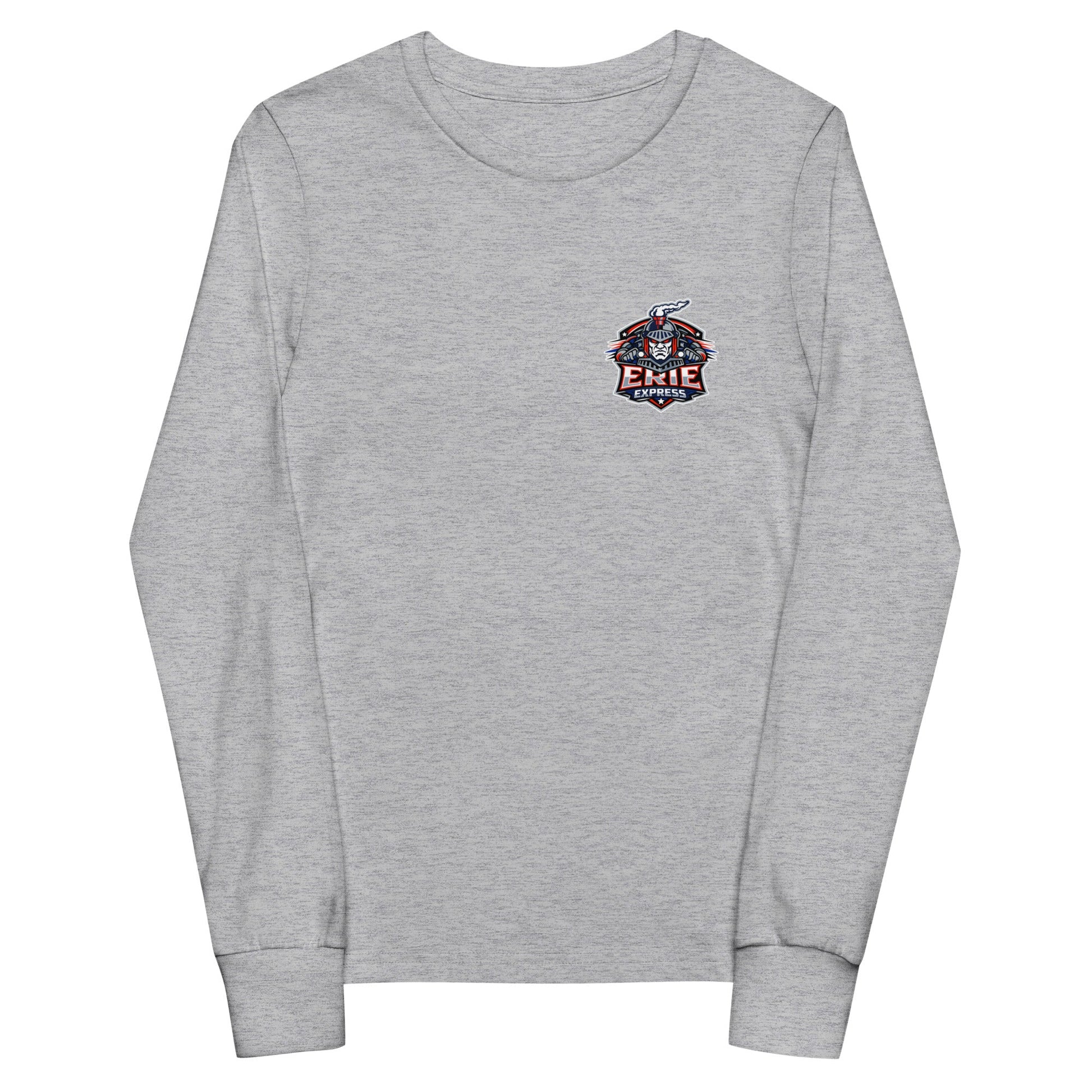 Performance | Youth Long Sleeve T-Shirt | Erie Express Football | Badge Logo
