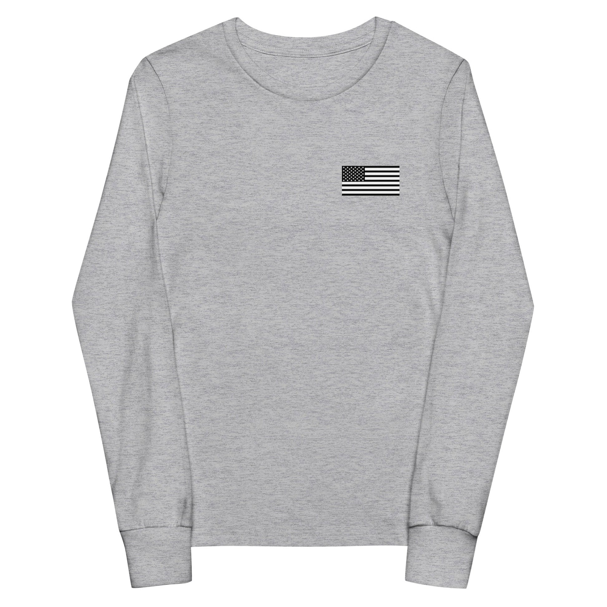 Performance | Youth Long Sleeve T-Shirt | F - 60th ADA | Flag Logo