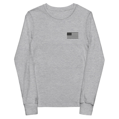 Performance | Youth Long Sleeve T-Shirt | F - 60th ADA | Flag Logo