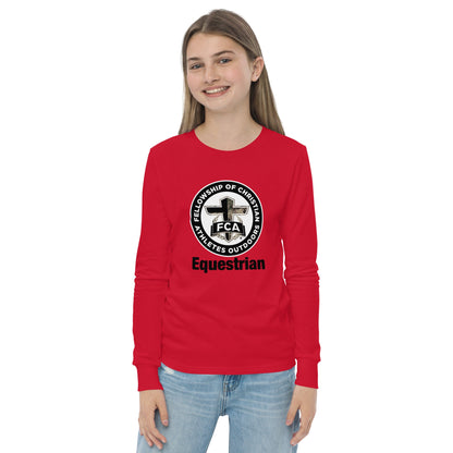 Performance | Youth Long Sleeve T-Shirt | FCA Equestrian
