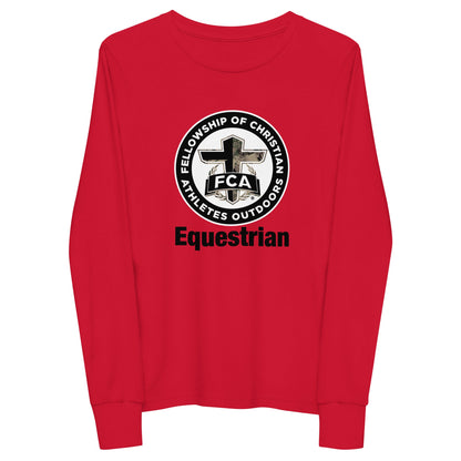 Performance | Youth Long Sleeve T-Shirt | FCA Equestrian