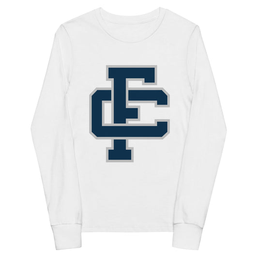 Performance | Youth Long Sleeve T-Shirt | Fellowship Christian School | Crestwood FC Logo