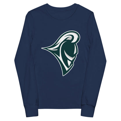 Performance | Youth Long Sleeve T-Shirt | Fellowship Christian School | Tidal Spartan Logo