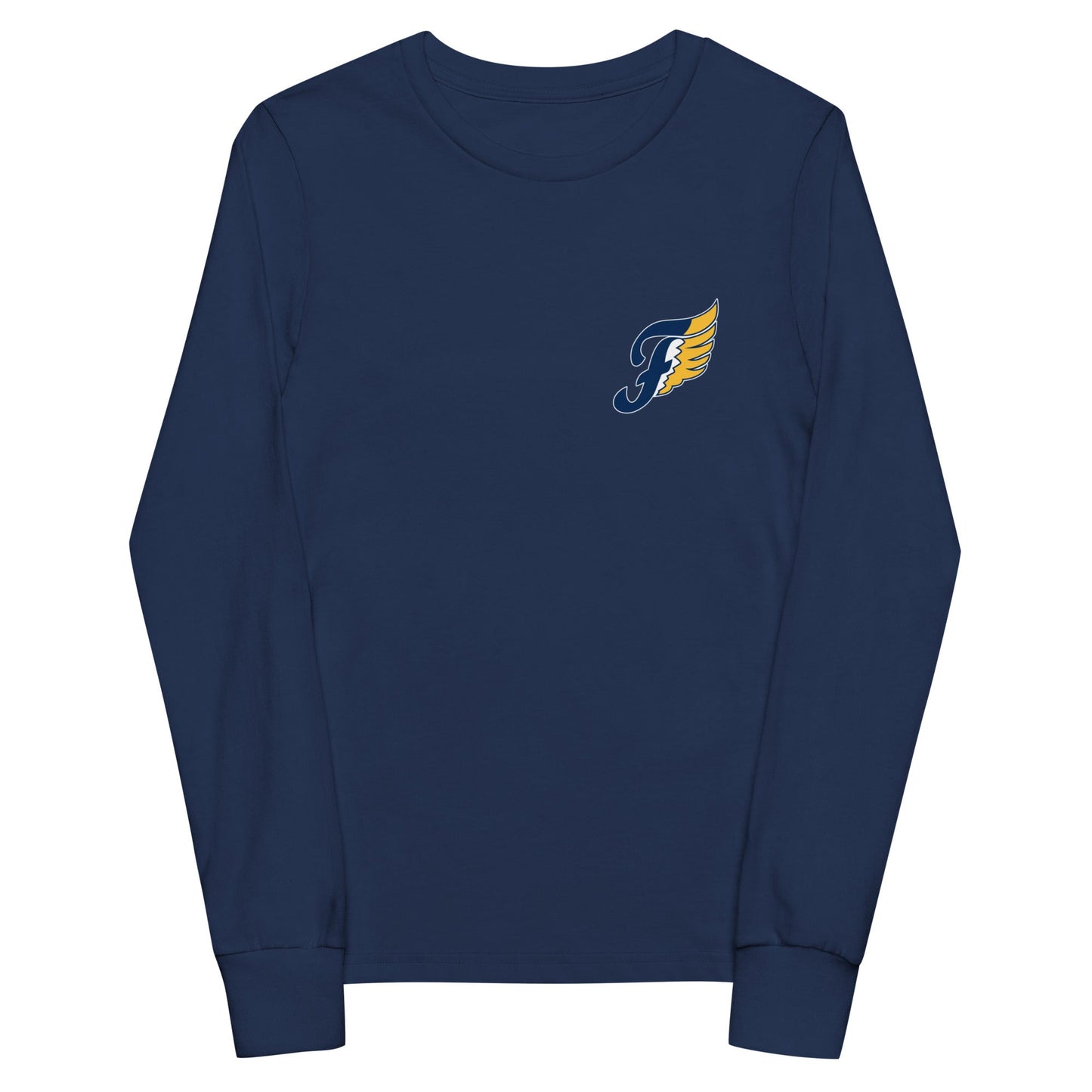 Performance | Youth Long Sleeve T-Shirt | Fluvanna Youth Football and Cheer | Crest Logo