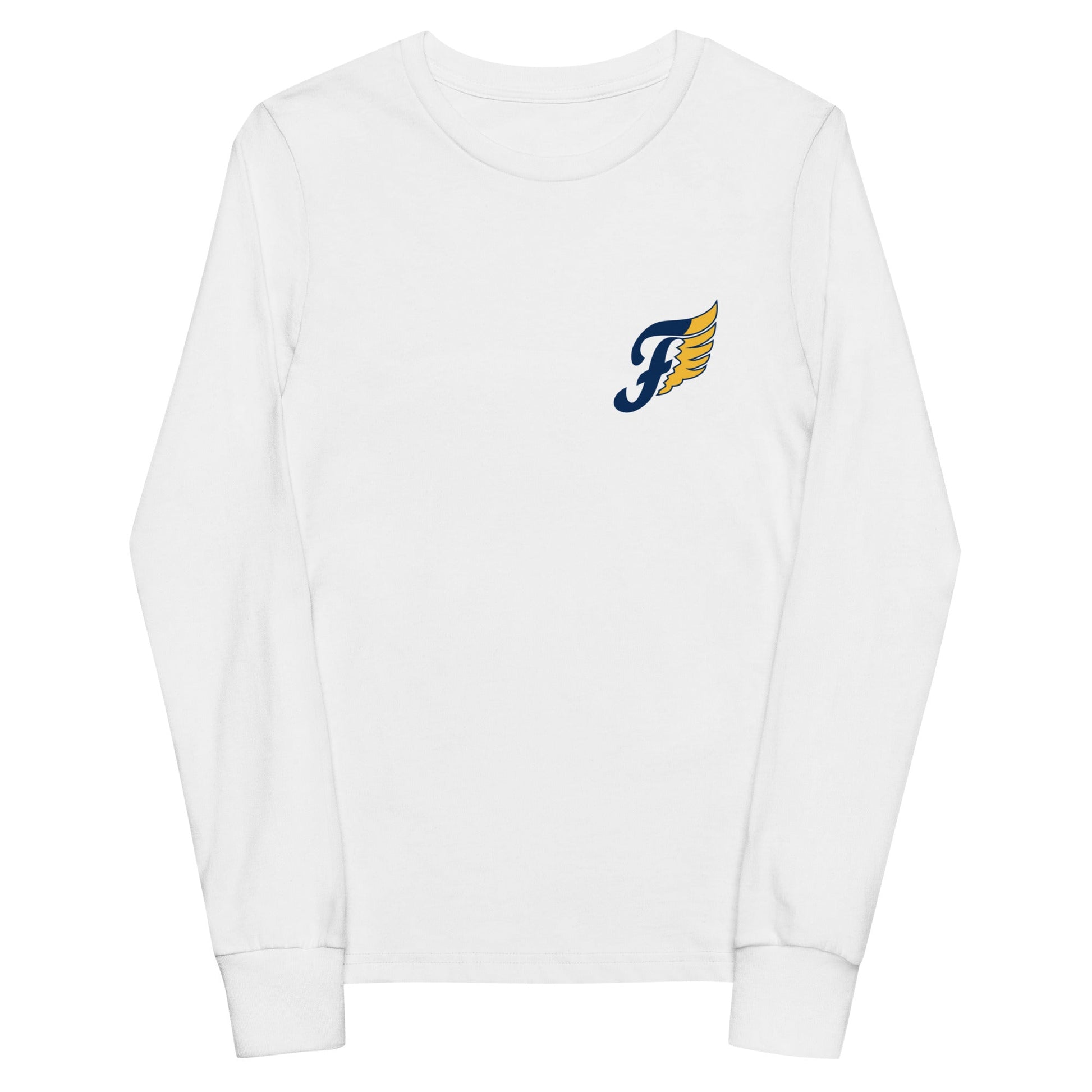 Performance | Youth Long Sleeve T-Shirt | Fluvanna Youth Football and Cheer | Crest Logo