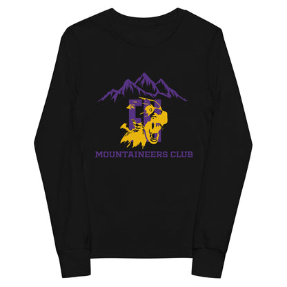 Performance | Youth Long Sleeve T-Shirt | Friday Harbor High School Mountaineers Club | Mountaineers Logo
