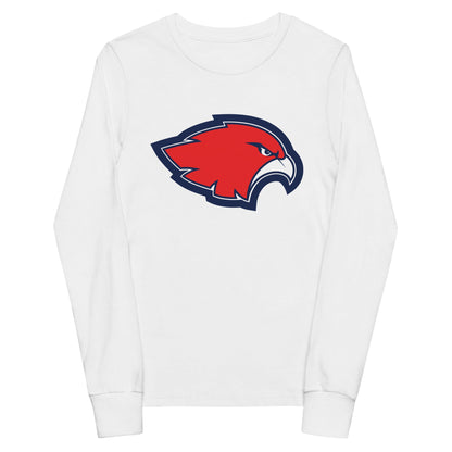Performance | Youth Long Sleeve T-Shirt | Frontier softball | Mascot Logo