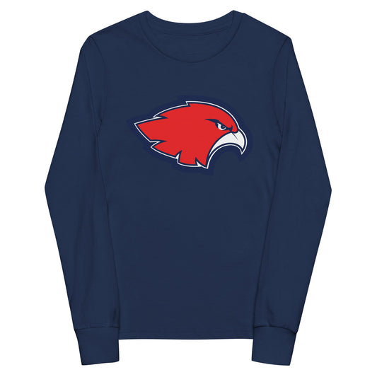 Performance | Youth Long Sleeve T-Shirt | Frontier softball | Mascot Logo