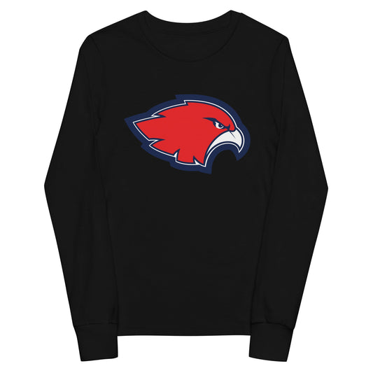 Performance | Youth Long Sleeve T-Shirt | Frontier softball | Mascot Logo