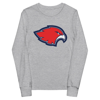 Performance | Youth Long Sleeve T-Shirt | Frontier softball | Mascot Logo