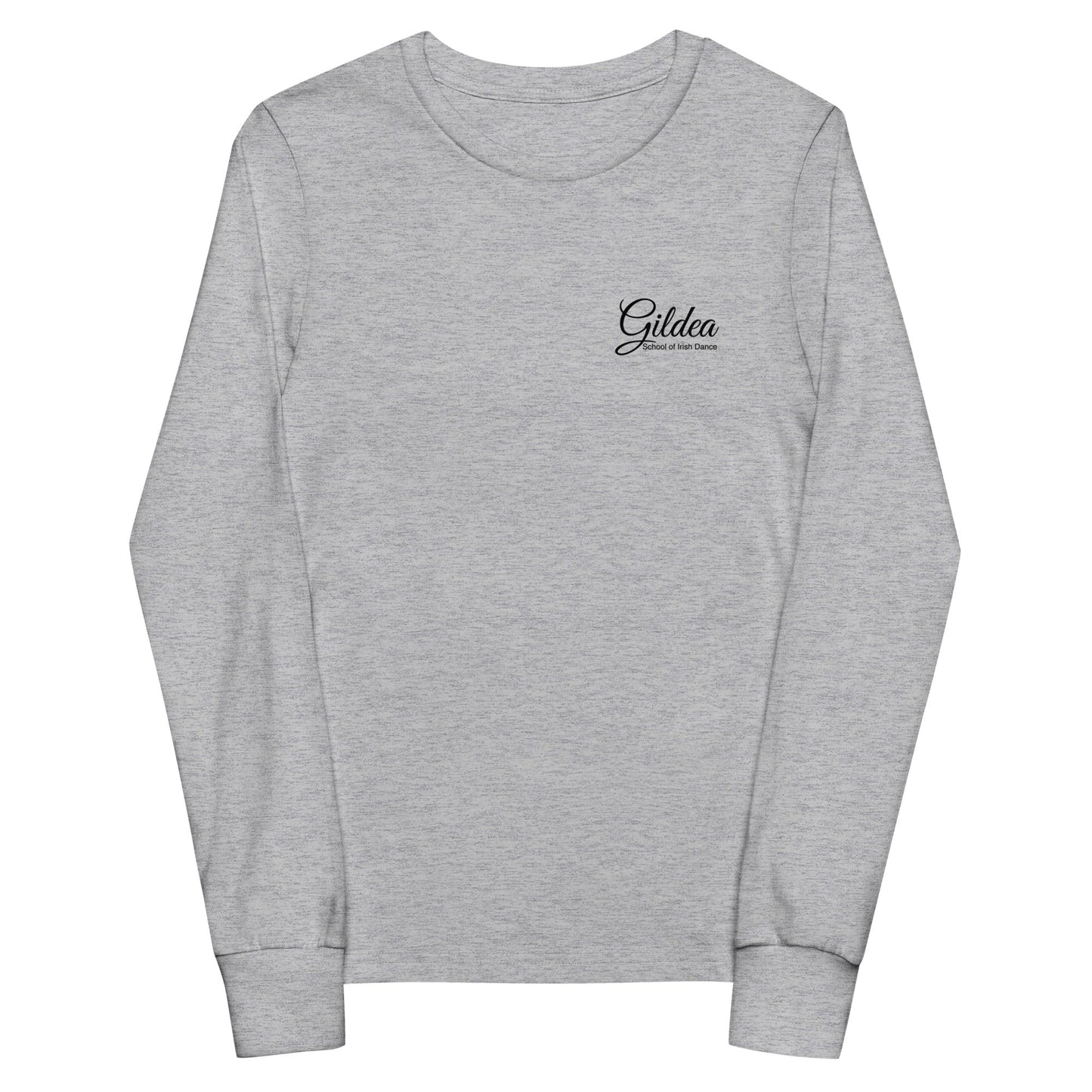 Performance | Youth Long Sleeve T-Shirt | Gildea School of Irish Dance | Gildea Logo