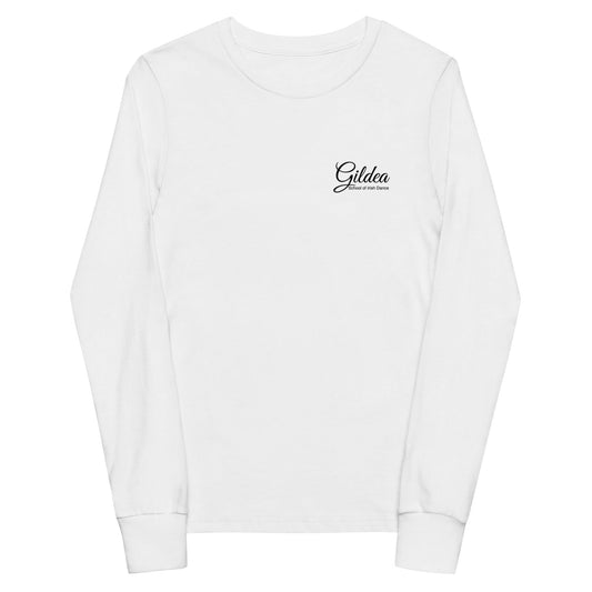 Performance | Youth Long Sleeve T-Shirt | Gildea School of Irish Dance | Gildea Logo