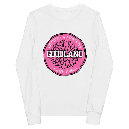 Performance | Youth Long Sleeve T-Shirt | Goodland Youth Cheer | Vanguard Logo