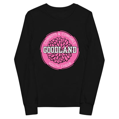 Performance | Youth Long Sleeve T-Shirt | Goodland Youth Cheer | Vanguard Logo