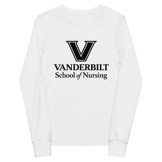 Performance | Youth Long Sleeve T-Shirt | Grand View University Nursing | Crest Logo