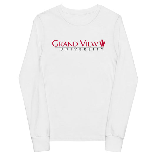 Performance | Youth Long Sleeve T-Shirt | Grand View University Nursing | Valor Logo