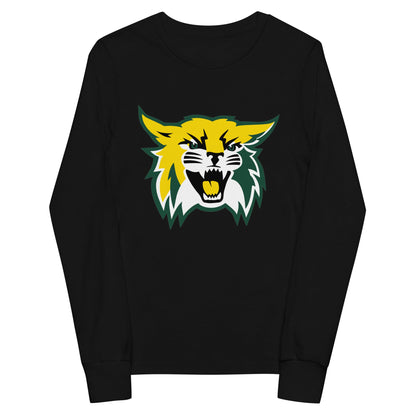 Performance | Youth Long Sleeve T-Shirt | Great Bridge Softball Booster | Mascot Logo
