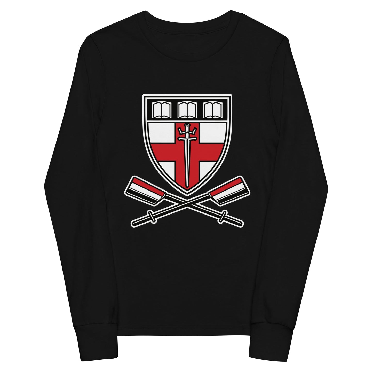 Performance | Youth Long Sleeve T-Shirt | Groton Girls Crew | Shield Logo