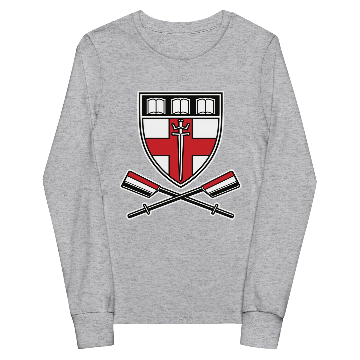 Performance | Youth Long Sleeve T-Shirt | Groton Girls Crew | Shield Logo