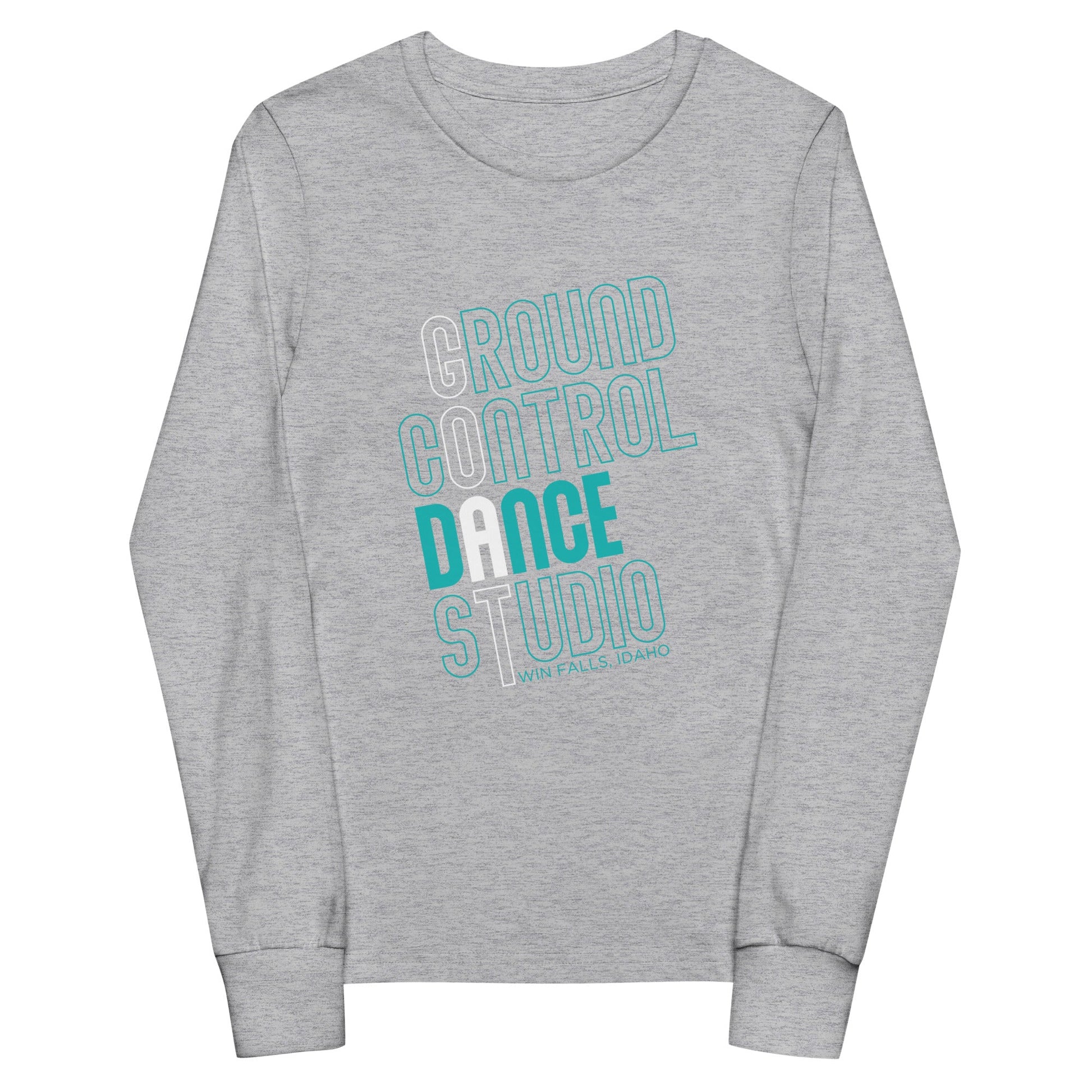 Performance | Youth Long Sleeve T-Shirt | Ground Control Studio | Alt Logo