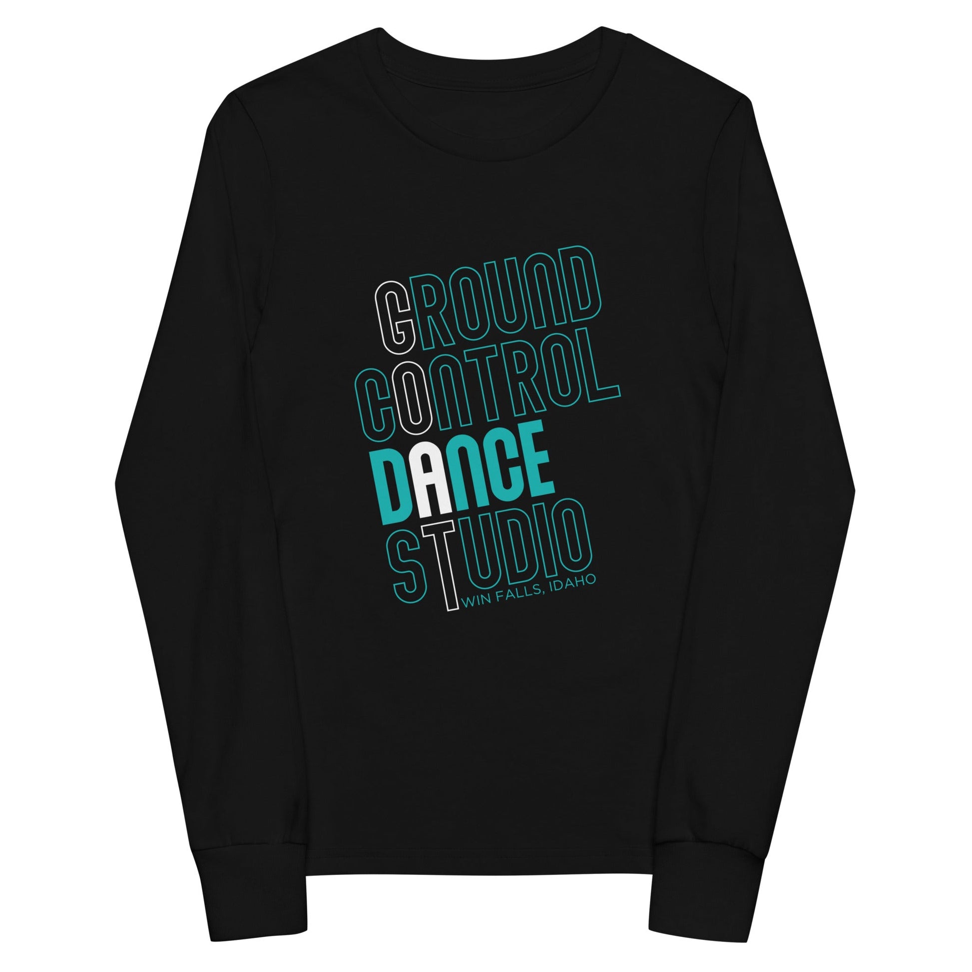 Performance | Youth Long Sleeve T-Shirt | Ground Control Studio | Alt Logo
