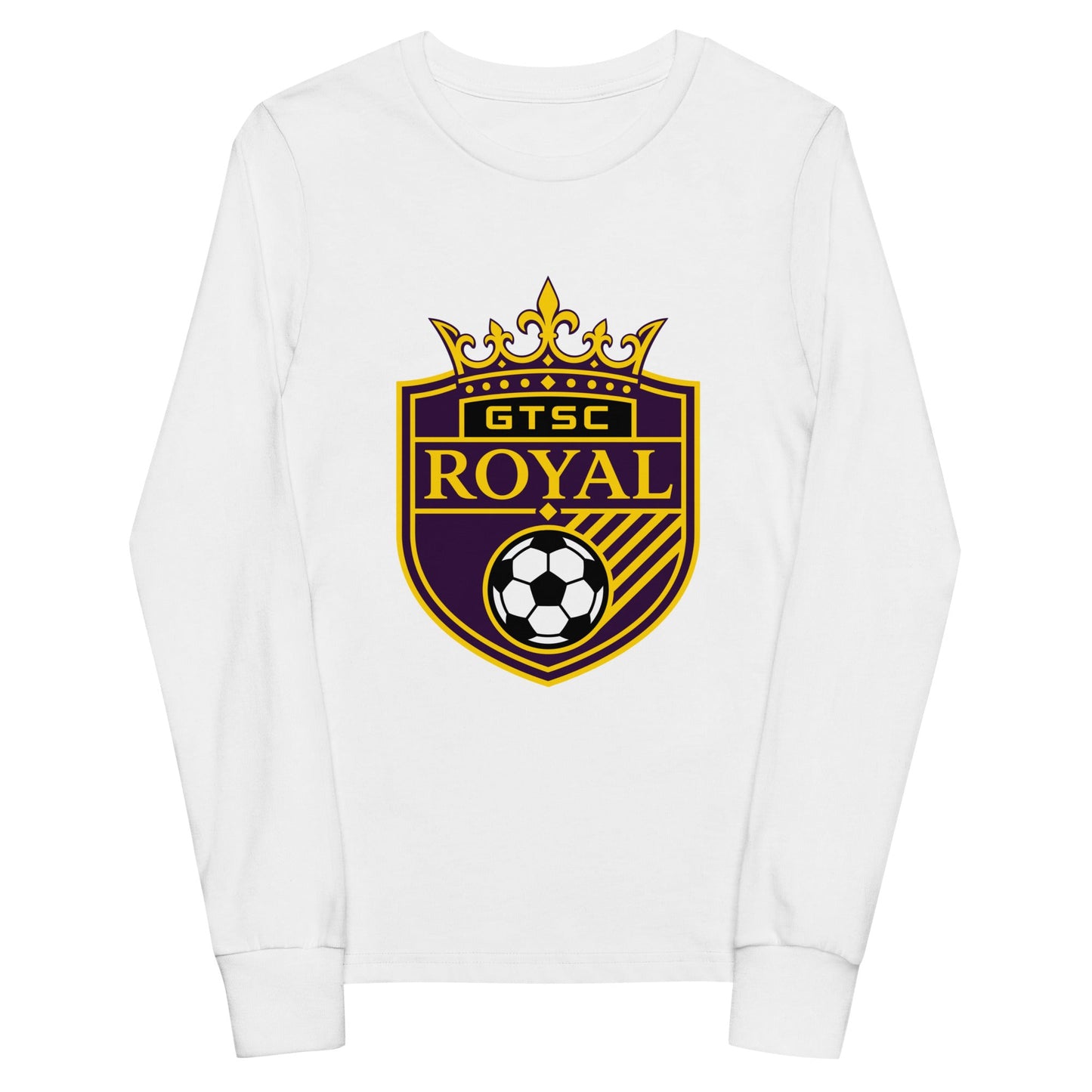 Performance | Youth Long Sleeve T-Shirt | GTSC Royal | Shield Logo