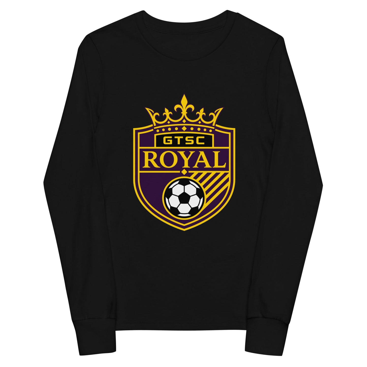 Performance | Youth Long Sleeve T-Shirt | GTSC Royal | Shield Logo
