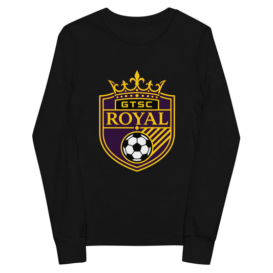 Performance | Youth Long Sleeve T-Shirt | GTSC Royal | Shield Logo