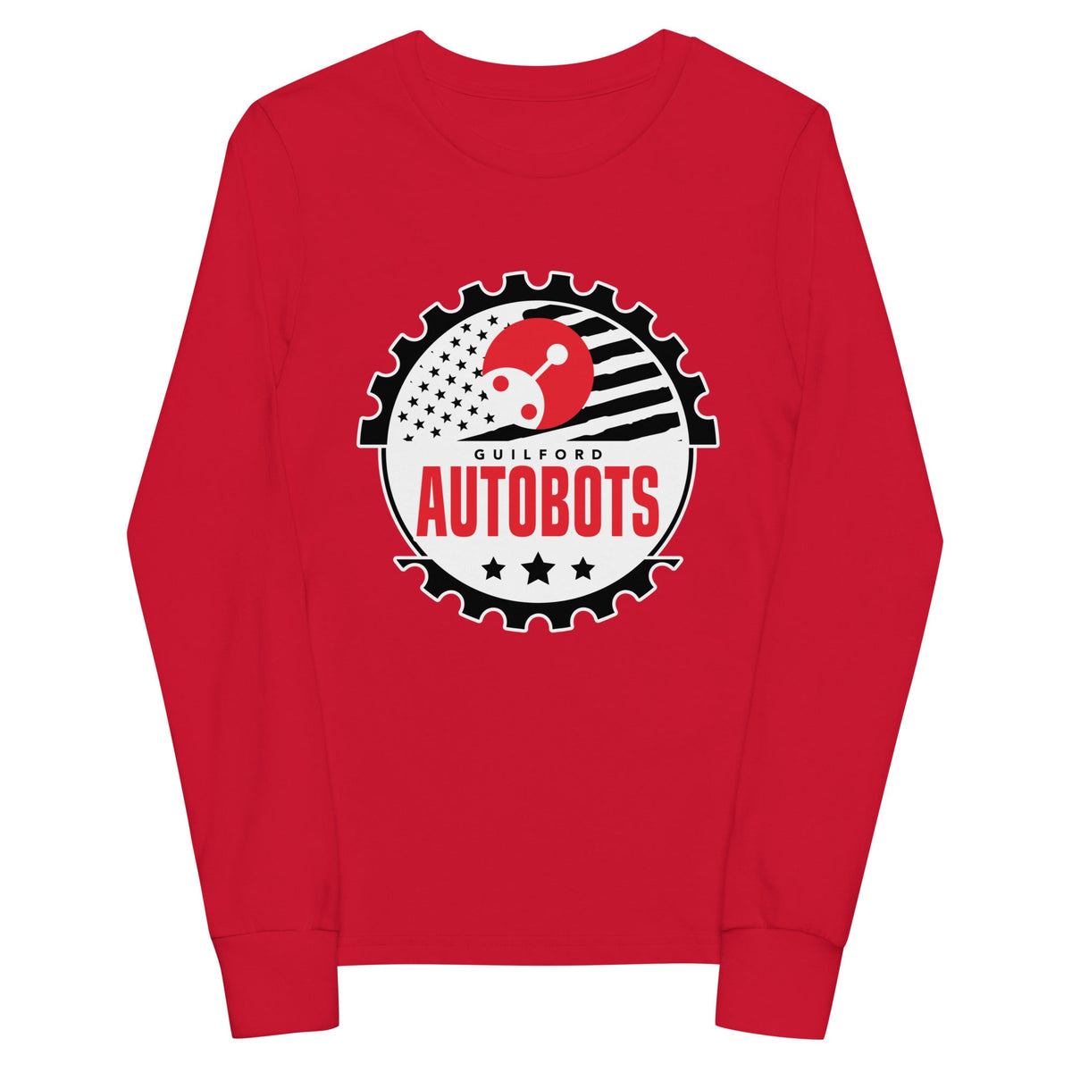 Performance | Youth Long Sleeve T-Shirt | Guilford Autobots | Emblem Logo