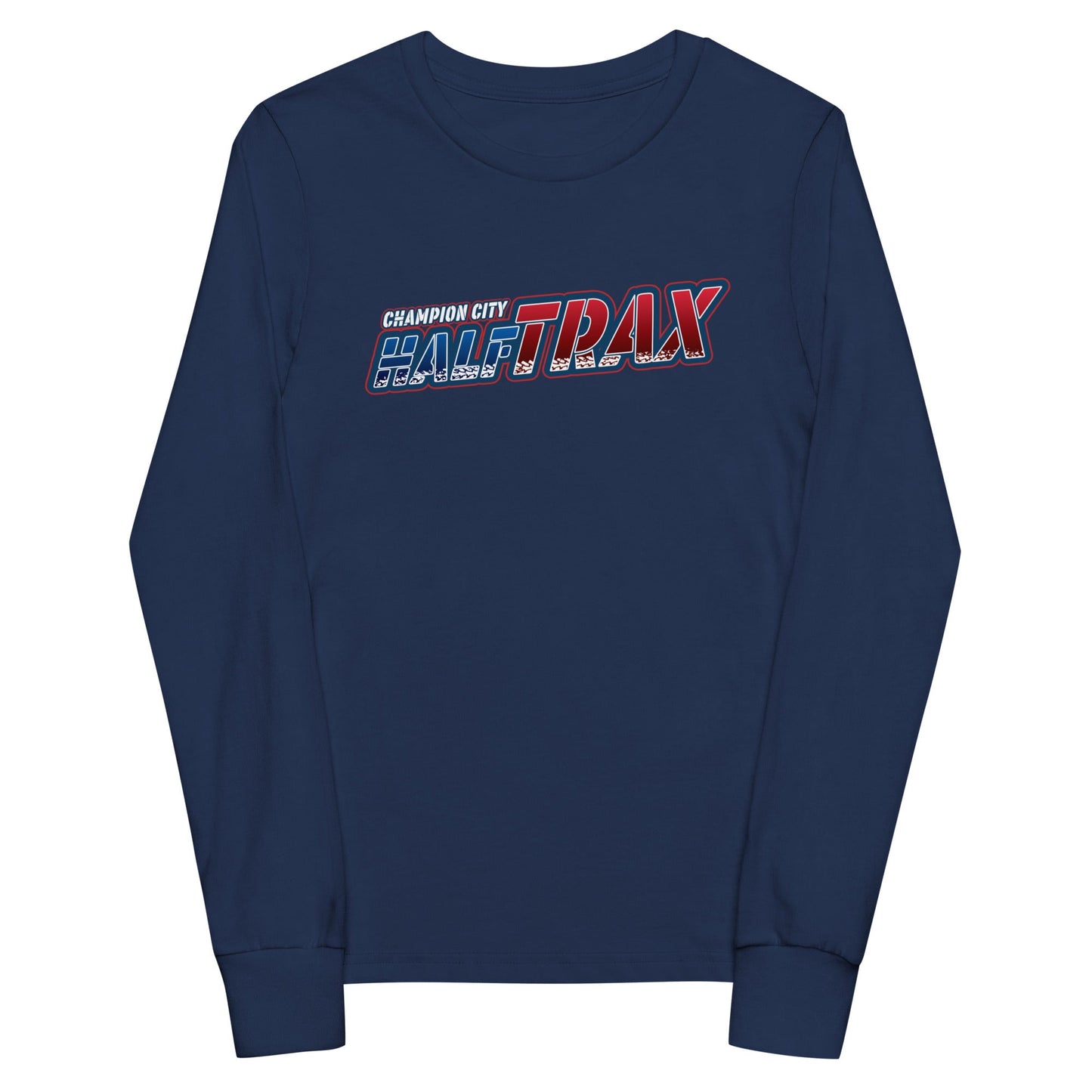 Performance | Youth Long Sleeve T-Shirt | Half Trax Baseball | Alt Logo