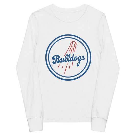 Performance | Youth Long Sleeve T-Shirt | Hamilton Bulldogs | Badge Logo