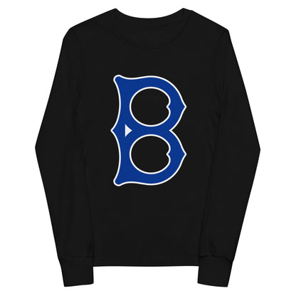 Performance | Youth Long Sleeve T-Shirt | Hamilton Bulldogs | Crest Logo
