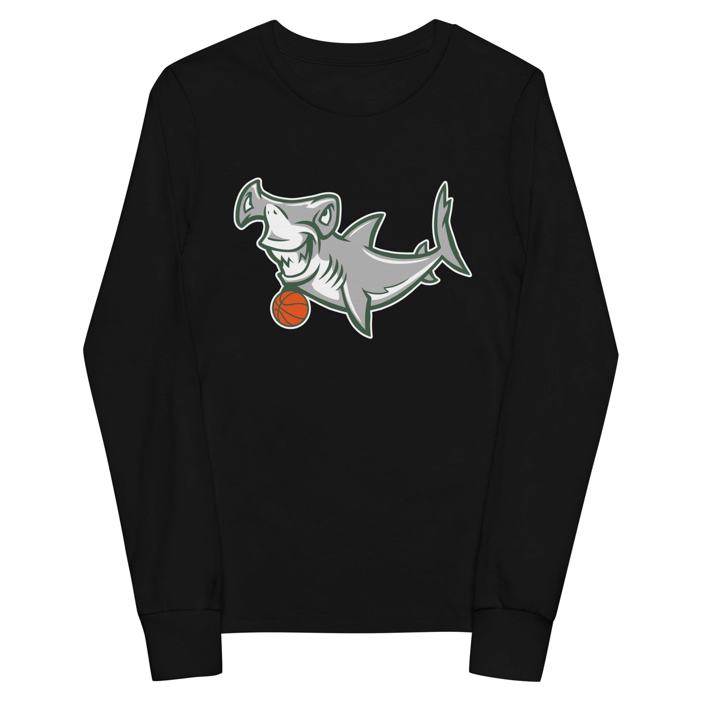 Performance | Youth Long Sleeve T-Shirt | Hammerheads Basketball | Alt Logo