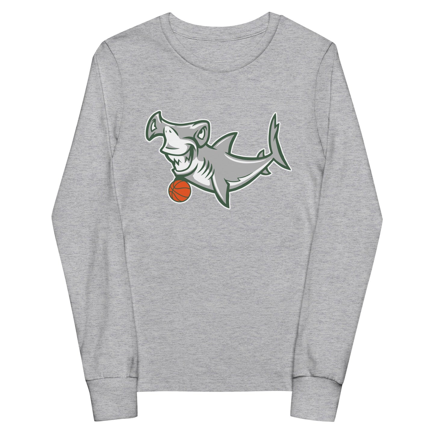 Performance | Youth Long Sleeve T-Shirt | Hammerheads Basketball | Alt Logo