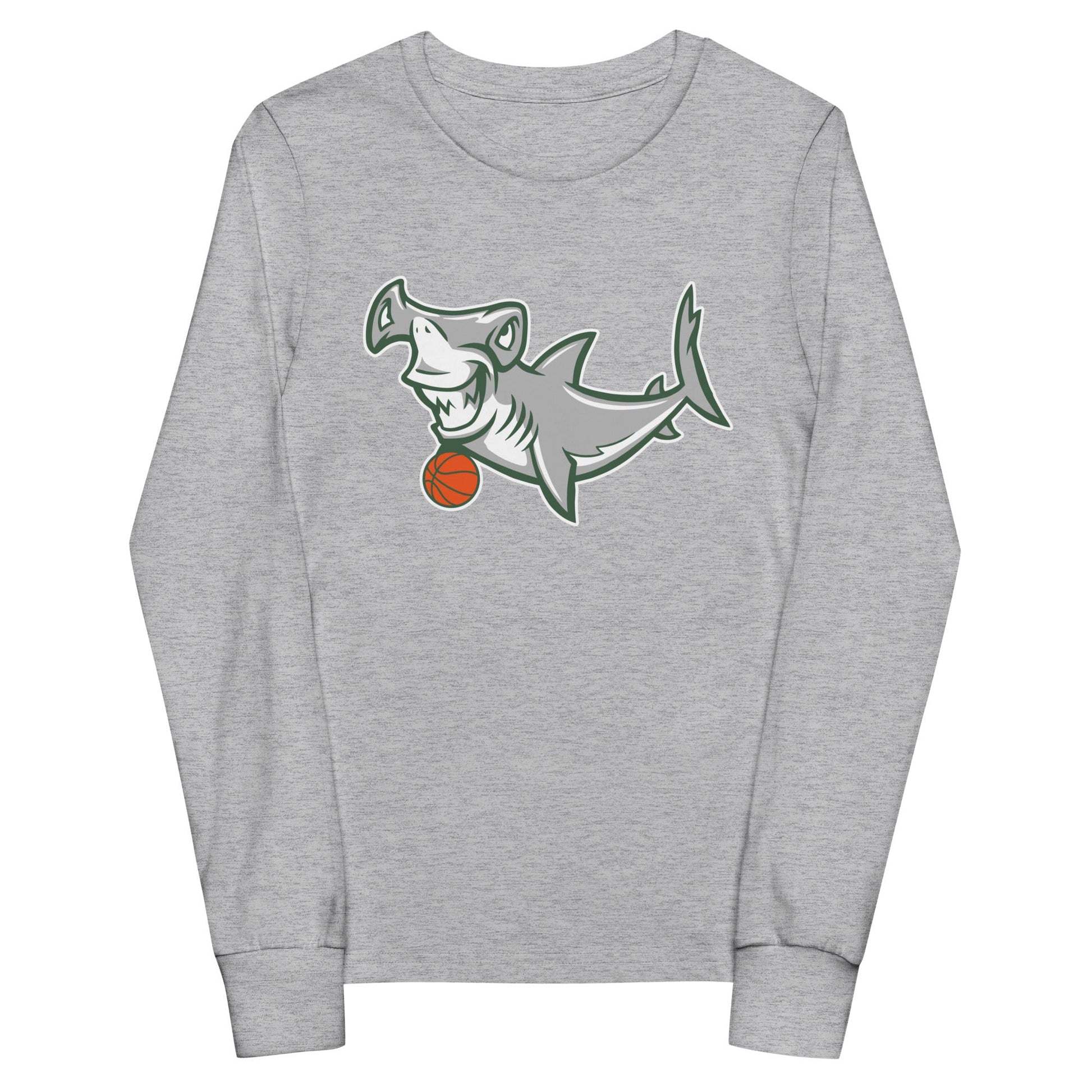 Performance | Youth Long Sleeve T-Shirt | Hammerheads Basketball | Alt Logo