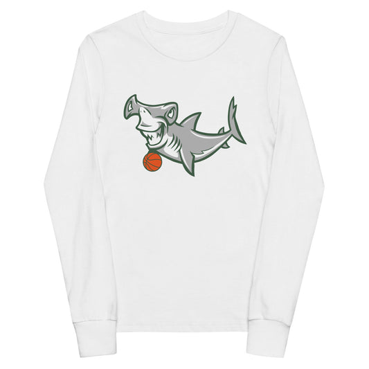 Performance | Youth Long Sleeve T-Shirt | Hammerheads Basketball | Alt Logo