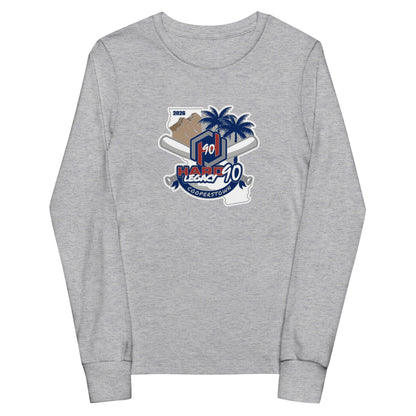 Performance | Youth Long Sleeve T-Shirt | Hard 90 Legacy | Badge Logo