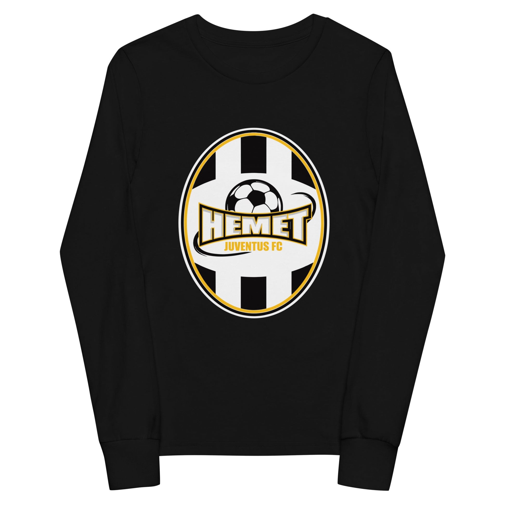 Performance | Youth Long Sleeve T-Shirt | Hemet Juventus | Crest Logo