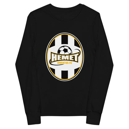 Performance | Youth Long Sleeve T-Shirt | Hemet Juventus | Crest Logo