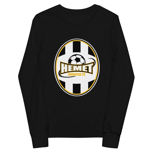Performance | Youth Long Sleeve T-Shirt | Hemet Juventus | Crest Logo