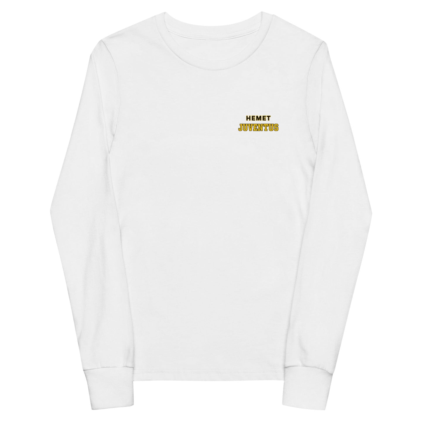 Performance | Youth Long Sleeve T-Shirt | Hemet Juventus | Modern Script Logo