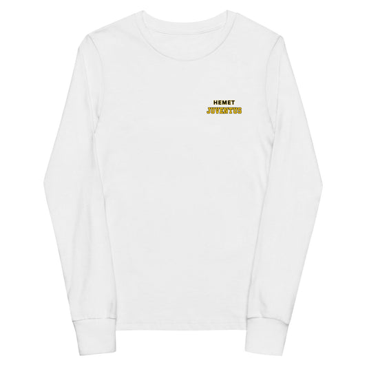 Performance | Youth Long Sleeve T-Shirt | Hemet Juventus | Modern Script Logo