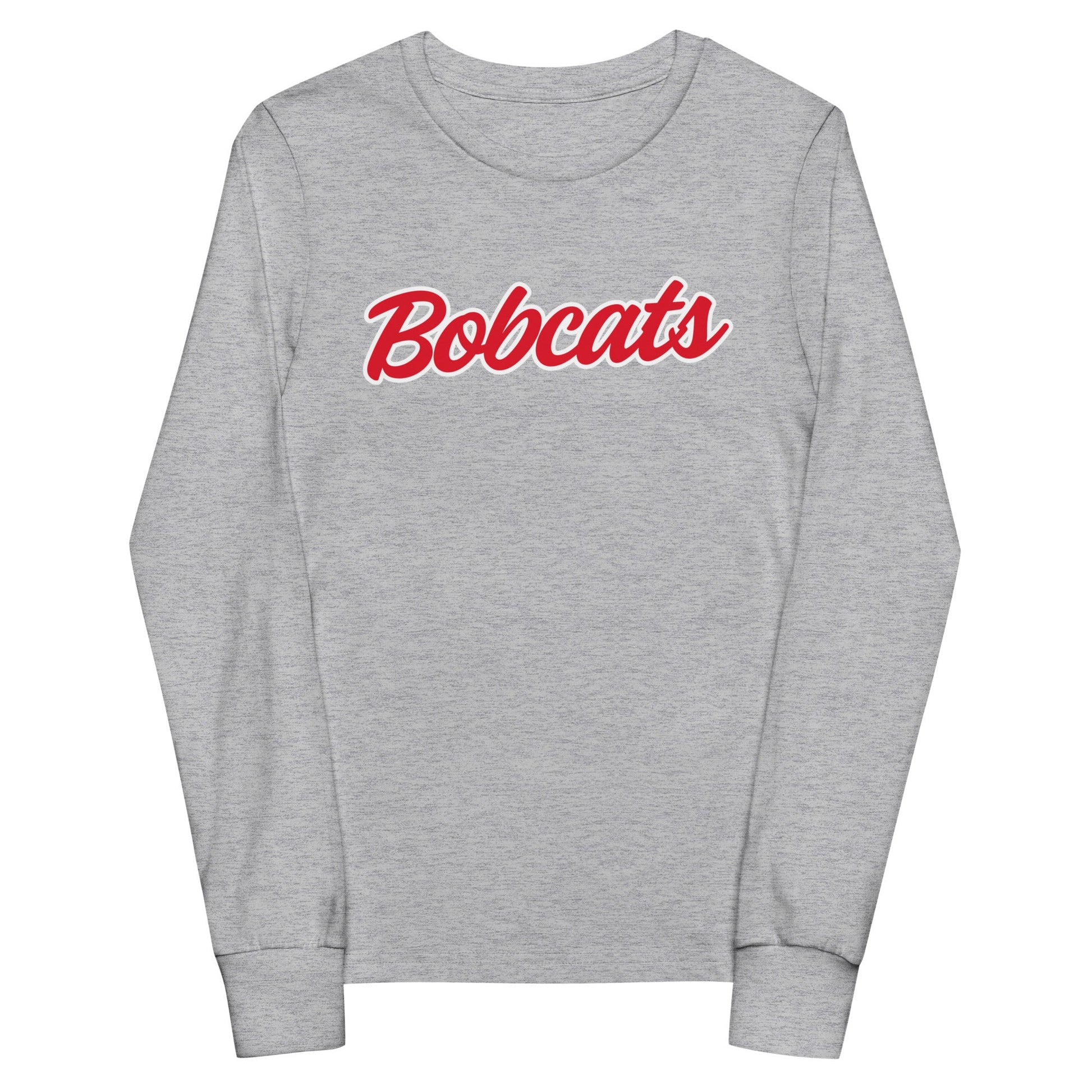 Performance | Youth Long Sleeve T-Shirt | Hemingford Bobcats | Script Logo