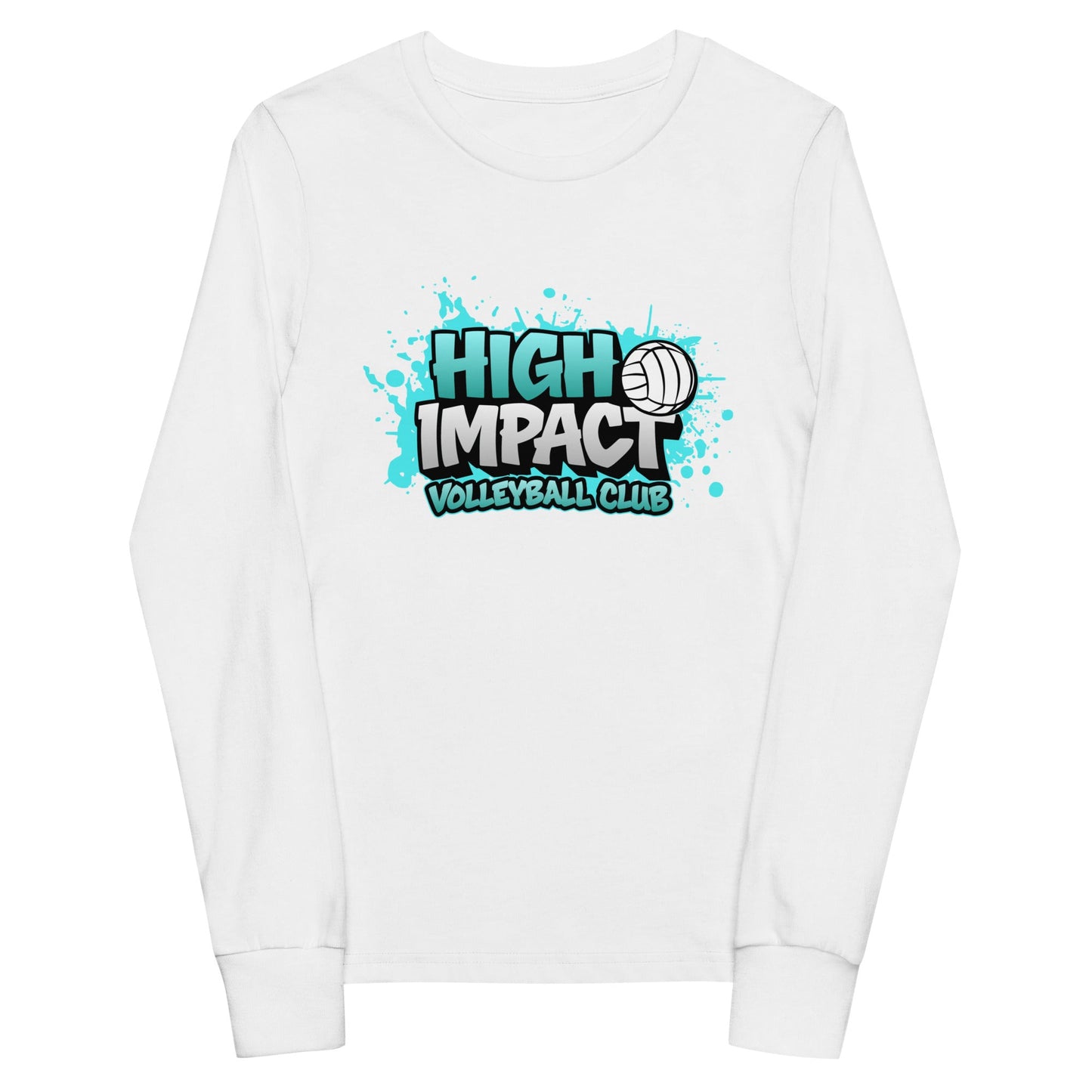 Performance | Youth Long Sleeve T-Shirt | High Impact VBC | Modern Script Logo