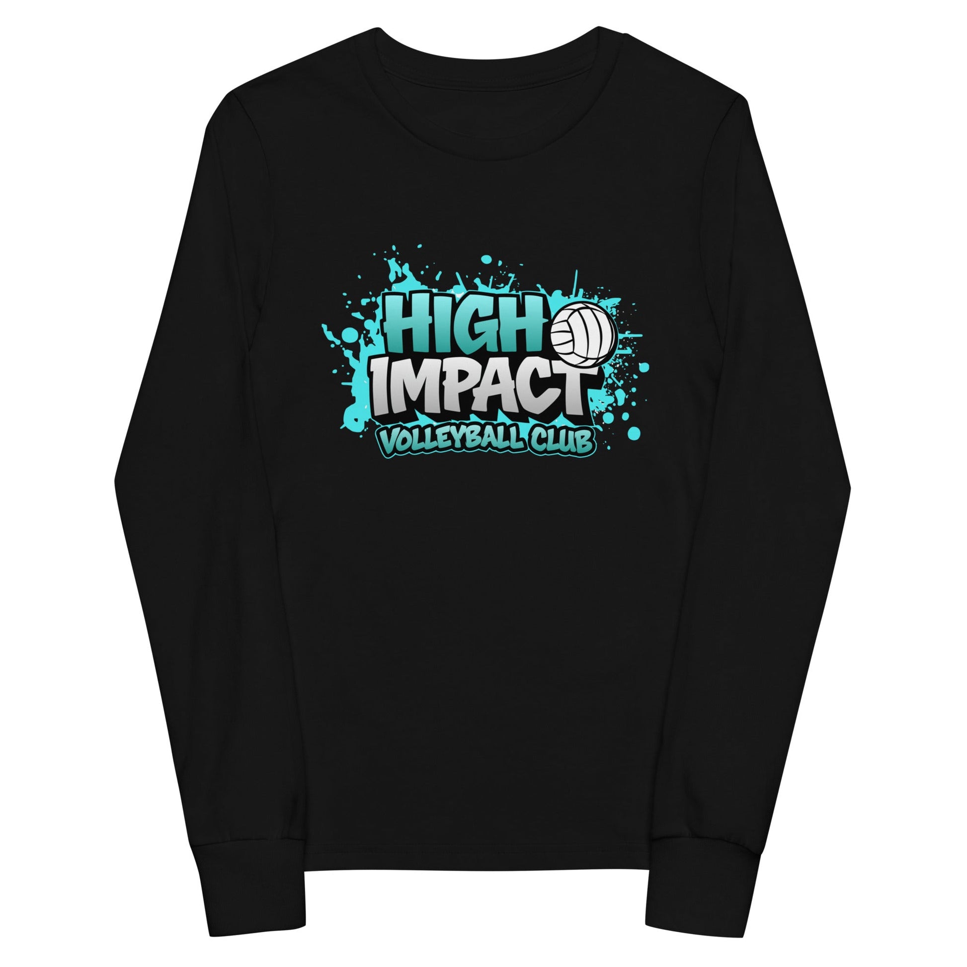 Performance | Youth Long Sleeve T-Shirt | High Impact VBC | Modern Script Logo