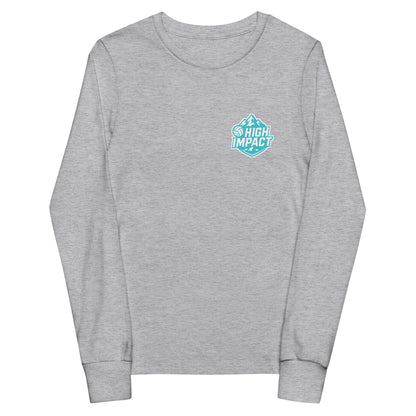 Performance | Youth Long Sleeve T-Shirt | High Impact VBC | Shield Logo
