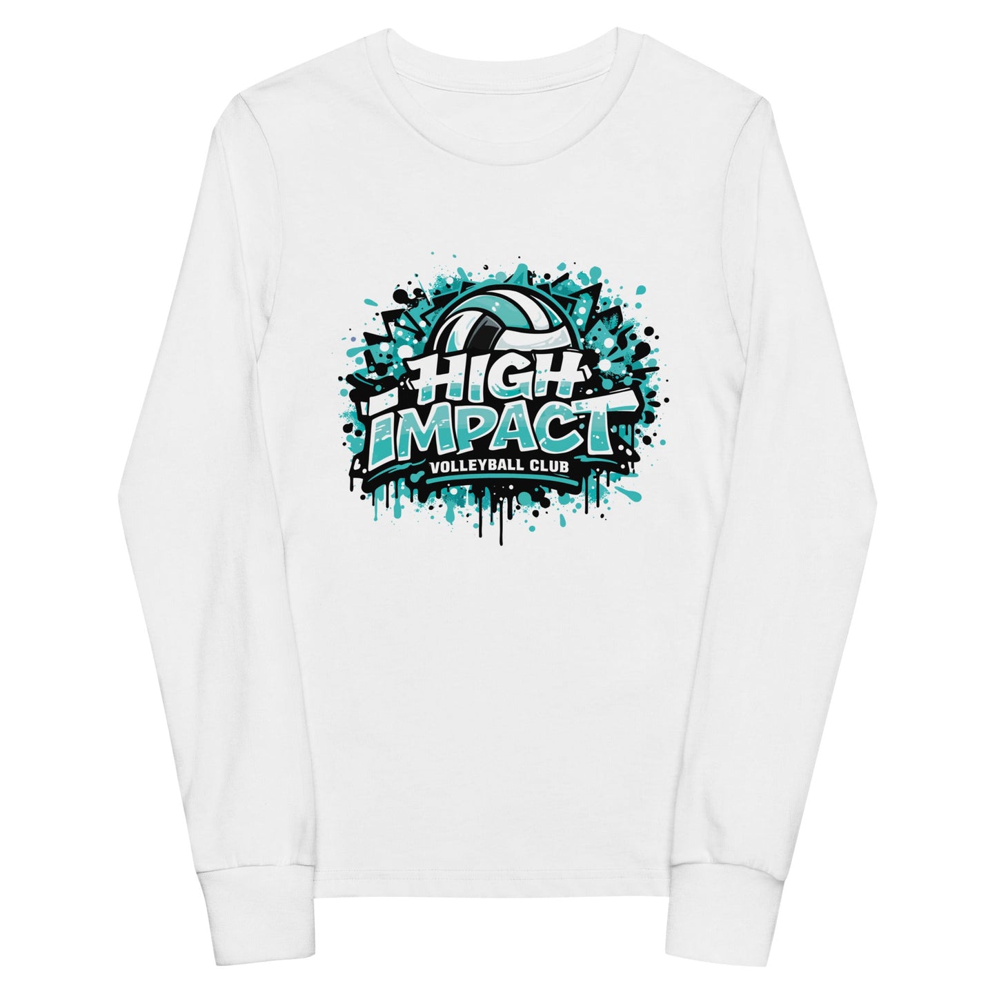 Performance | Youth Long Sleeve T-Shirt | High Impact VBC | Splash Logo